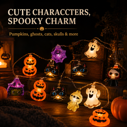 🔥 LIMITED-TIME 50% OFF — USB-Powered Pumpkin LED String Lights