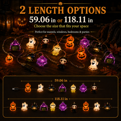 🔥 LIMITED-TIME 50% OFF — USB-Powered Pumpkin LED String Lights